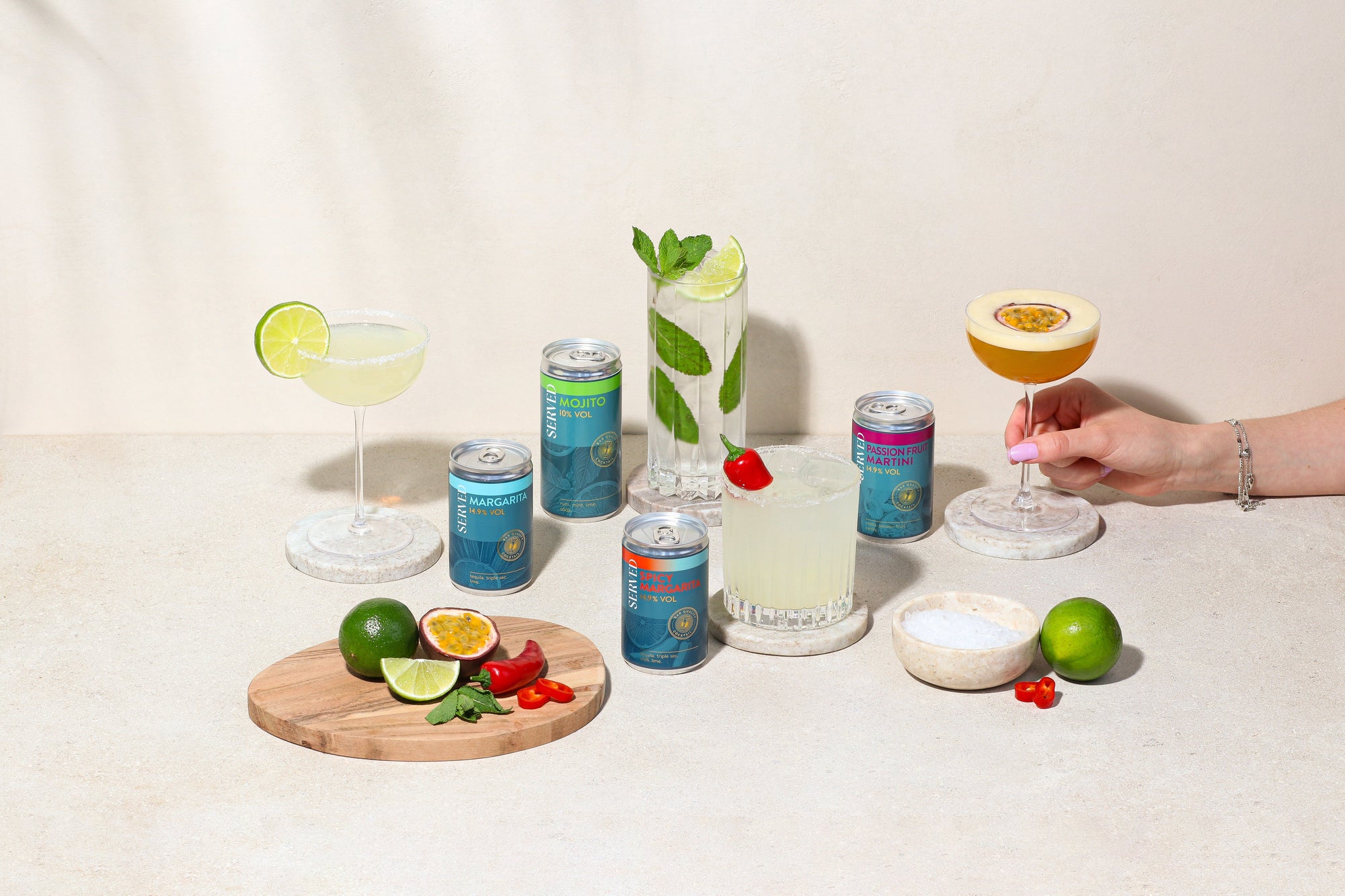 Served Drinks